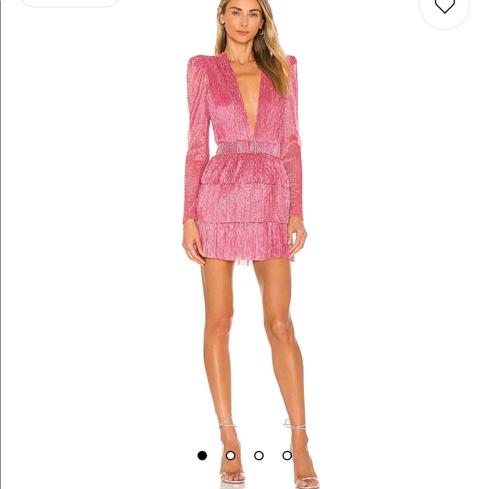 Carry mini dress in hot pink from REVOLVE.